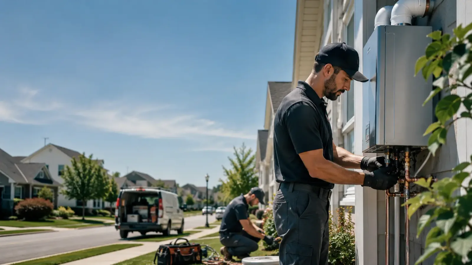 Tankless Water Heater Installation in Hermitage, AR